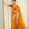 KP 6093 Yellow Color Soft Lichi Silk Jacquard On All Over Saree Casual, Party Wear, Wedding, Events Etc. Expected Delivery 4-6 Working Days @1649/- | Sarees, Bollywood Sarees, Creative Sarees, Designer Sarees, Embroidered Sarees, Ethnic Saree, Modern Digital sarees, Party Wear Sarees