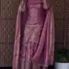 MF 479 Lavender in Color Fendy Crush Silk Designer Work Salwar Suit . Introductory Price ₹2999. Delivery 4-6 Working Days. Shop now. | Jump Suits, Salwar suit, Casual Suits, Creative suits, Designer Suits, Palazzo Suits, Party Wear Suits, Patiala Suits, Straight Suits