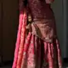 MF 479 Peach in Color Fendy Crush Silk Designer Work Salwar Suit . Introductory Price ₹2999. Delivery 4-6 Working Days. Shop now. | Jump Suits, Salwar suit, Casual Suits, Creative suits, Designer Suits, Palazzo Suits, Party Wear Suits, Patiala Suits, Straight Suits