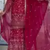 MF 479 Pink in Color Fendy Crush Silk Designer Work Salwar Suit . Introductory Price ₹2999. Delivery 4-6 Working Days. Shop now. | Jump Suits, Salwar suit, Casual Suits, Creative suits, Designer Suits, Palazzo Suits, Party Wear Suits, Patiala Suits, Straight Suits
