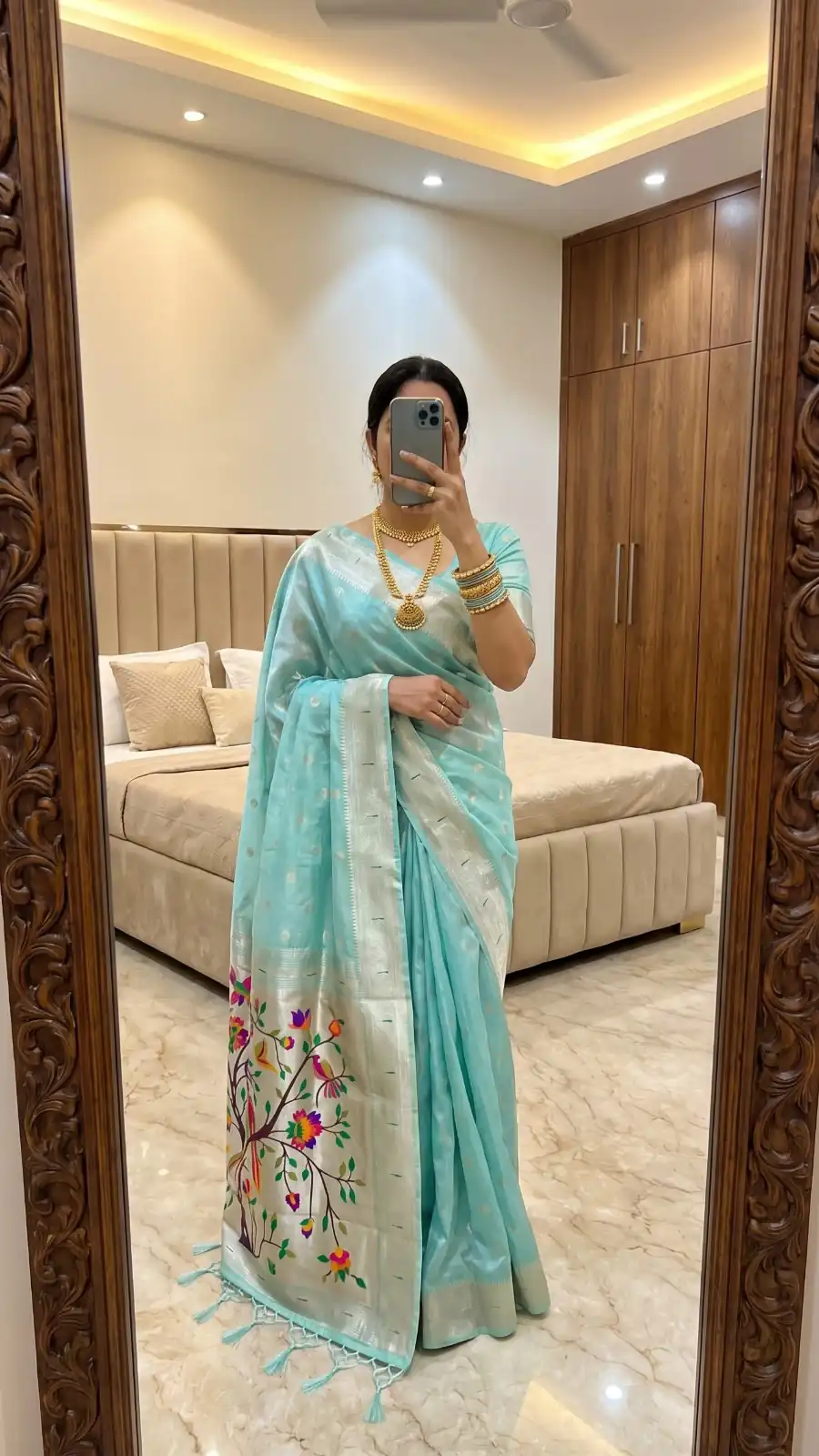 MB 1111 Blue Color Organza Silk Saree with Moti Work & Zari Work. Grab it for ₹2399. Delivery 4-6 Working Days. Shop now. | Sarees, Bollywood Sarees, Creative Sarees, Designer Sarees, Embroidered Sarees, Ethnic Saree, Modern Digital sarees, Party Wear Sarees