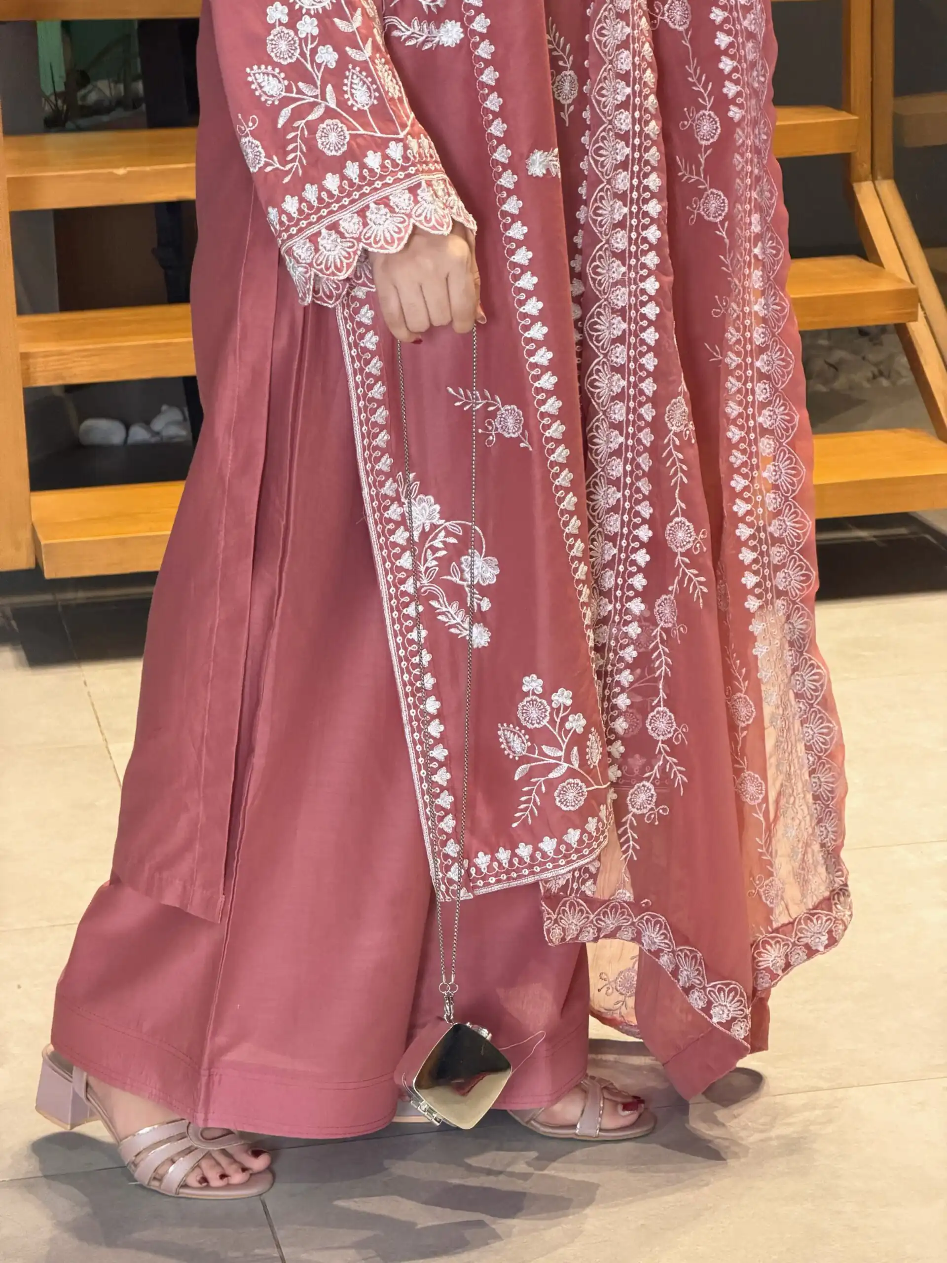 LG 2151 Peach Mul Chanderi Salwar Suit with Embroidery Work & Sequins Work. Festive Deal ₹2399. Delivery 4-6 Working Days. Shop nowp | Jump Suits, Salwar suit, Casual Suits, Creative suits, Designer Suits, Palazzo Suits, Party Wear Suits, Patiala Suits, Straight Suits