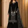 FC 729 Black 9000 Velvet Salwar Suit. Perfect for Wedding, Party, Bridal Wear, Onam, Karwa Chauth – Exclusive Offer ₹2999. Delivery 4-6 Working Days. | Jump Suits, Salwar suit, Casual Suits, Creative suits, Designer Suits, Palazzo Suits, Party Wear Suits, Patiala Suits, Straight Suits