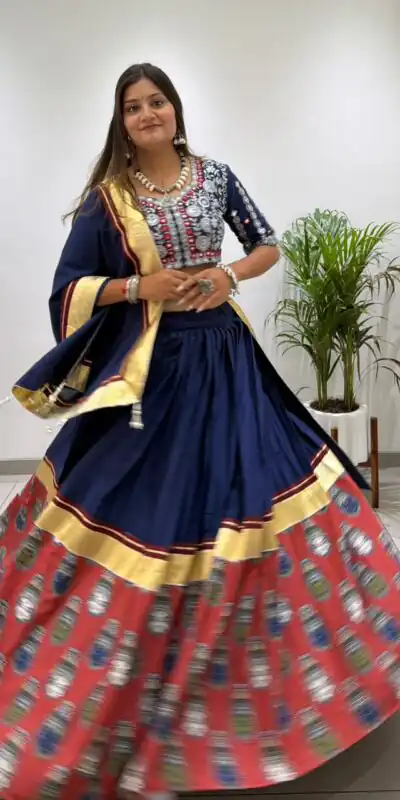 BE 507 Navy Blue Color Rayon Embroidery Work & Cowrie Work Lehenga Choli . Grab it for ₹1999. Delivery 4-6 Working Days. Shop now. | Lehenga, Bollywood Lehenga, Creative Lehenga, Designer Lehenga, Embroidered Lehenga, Party Wear Lehenga