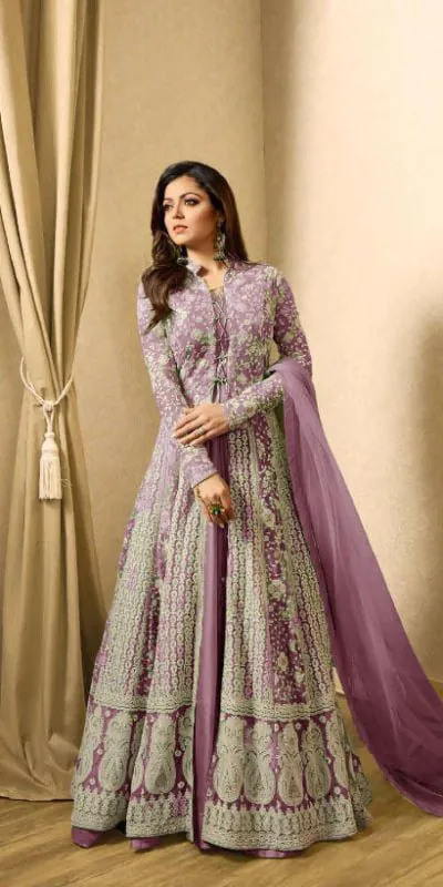 drashti-dhami-purple-embroidered-georgette-net-anarkali-suit