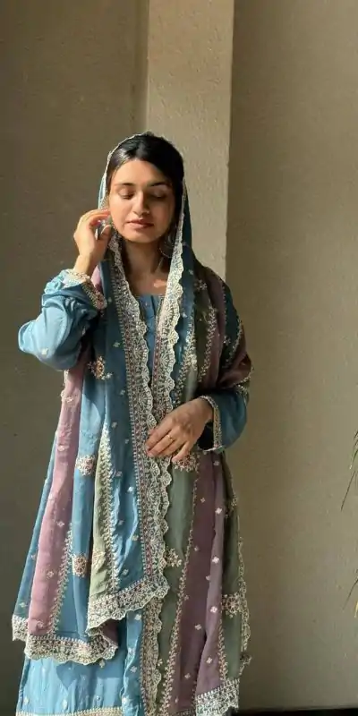 KF 1627 Sky Blue Georgette Salwar Suit Perfect for Wedding, Party, Diwali, Traditional Day, Bridal Wear. Get it for ₹2149. Delivery 4-6 Working Days | Salwar suit, Casual Suits, Creative suits, Designer Suits, Palazzo Suits, Party Wear Suits, Patiala Suits, Straight Suits