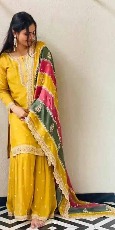 KF 1627 Yellow Georgette Salwar Suit Perfect for Wedding, Party, Diwali, Traditional Day, Bridal Wear. Get it for ₹2149. Delivery 4-6 Working Days | Salwar suit, Casual Suits, Creative suits, Designer Suits, Palazzo Suits, Party Wear Suits, Patiala Suits, Straight Suits