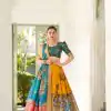 LNB 1017 Yellow Dola Silk Lehenga Choli. Perfect for Wedding, Party, Pooja, Reception, Bridal Wear – Available at ₹1899 only. Delivery 4-6 Working Day | Lehenga, Bollywood Lehenga, Creative Lehenga, Designer Lehenga, Embroidered Lehenga, Party Wear Lehenga