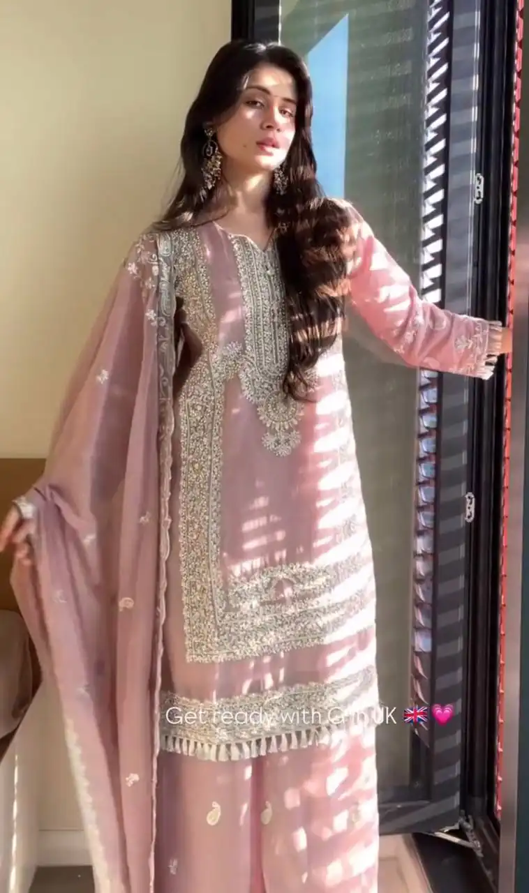 BT 5017 Baby Pink Fox Georgette Salwar Suit with Sequins Work & Embroidery Work. Get it for ₹2399. Delivery 4-6 Working Days. Shop now. | Jump Suits, Tops & Bottoms, Track Suits, Salwar suit, Casual Suits, Creative suits, Designer Suits, Palazzo Suits, Party Wear Suits, Patiala Suits, Straight Suits, Trendy Wear