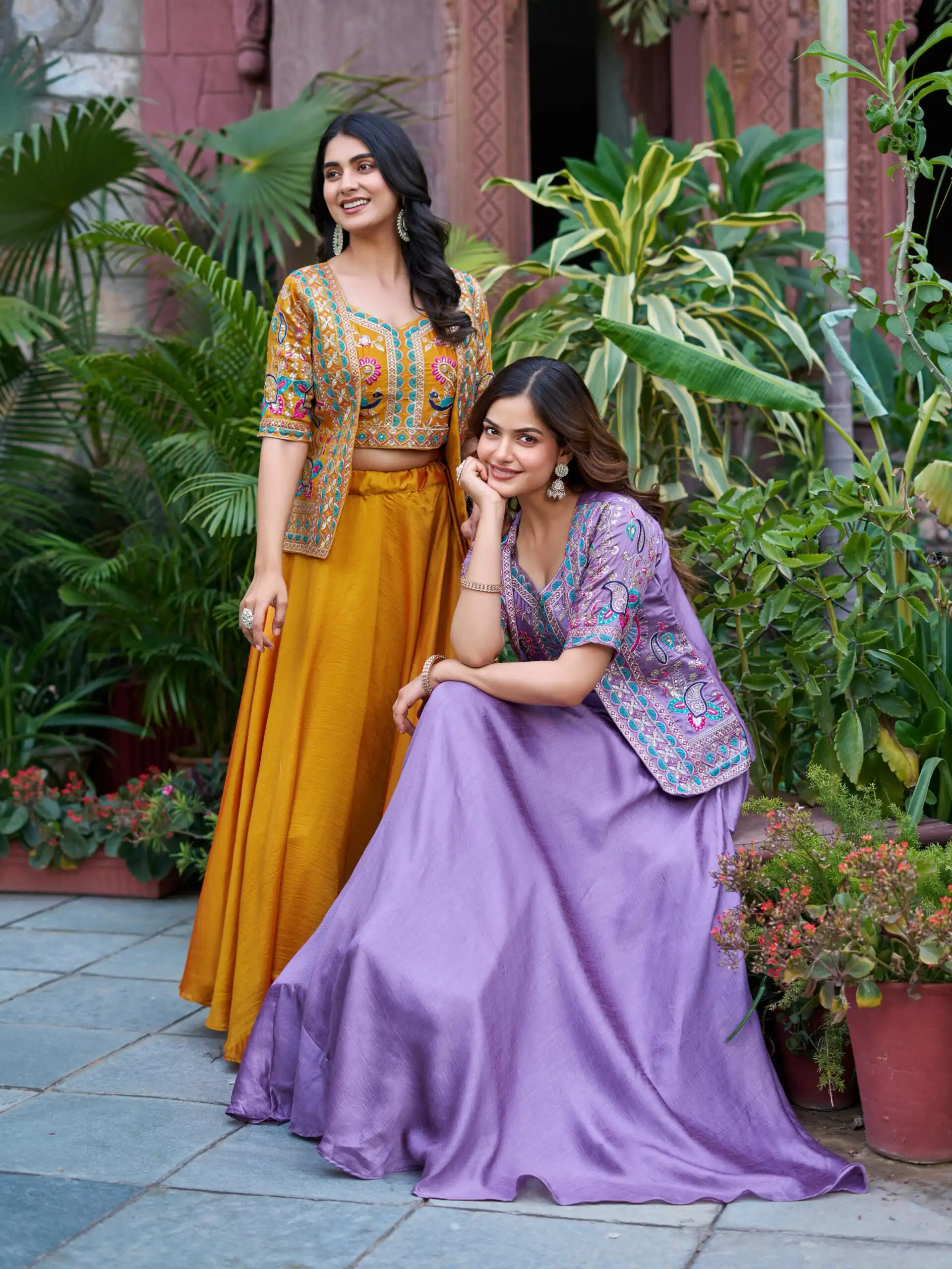 Ram 142 Mustered Vichitra Lehenga Choli with Embroidery Work & Thread Embroidery. Introductory Price ₹2549. Delivery 4-6 Working Days. Shop now. | Lehenga, Bollywood Lehenga, Creative Lehenga, Designer Lehenga, Embroidered Lehenga, Party Wear Lehenga