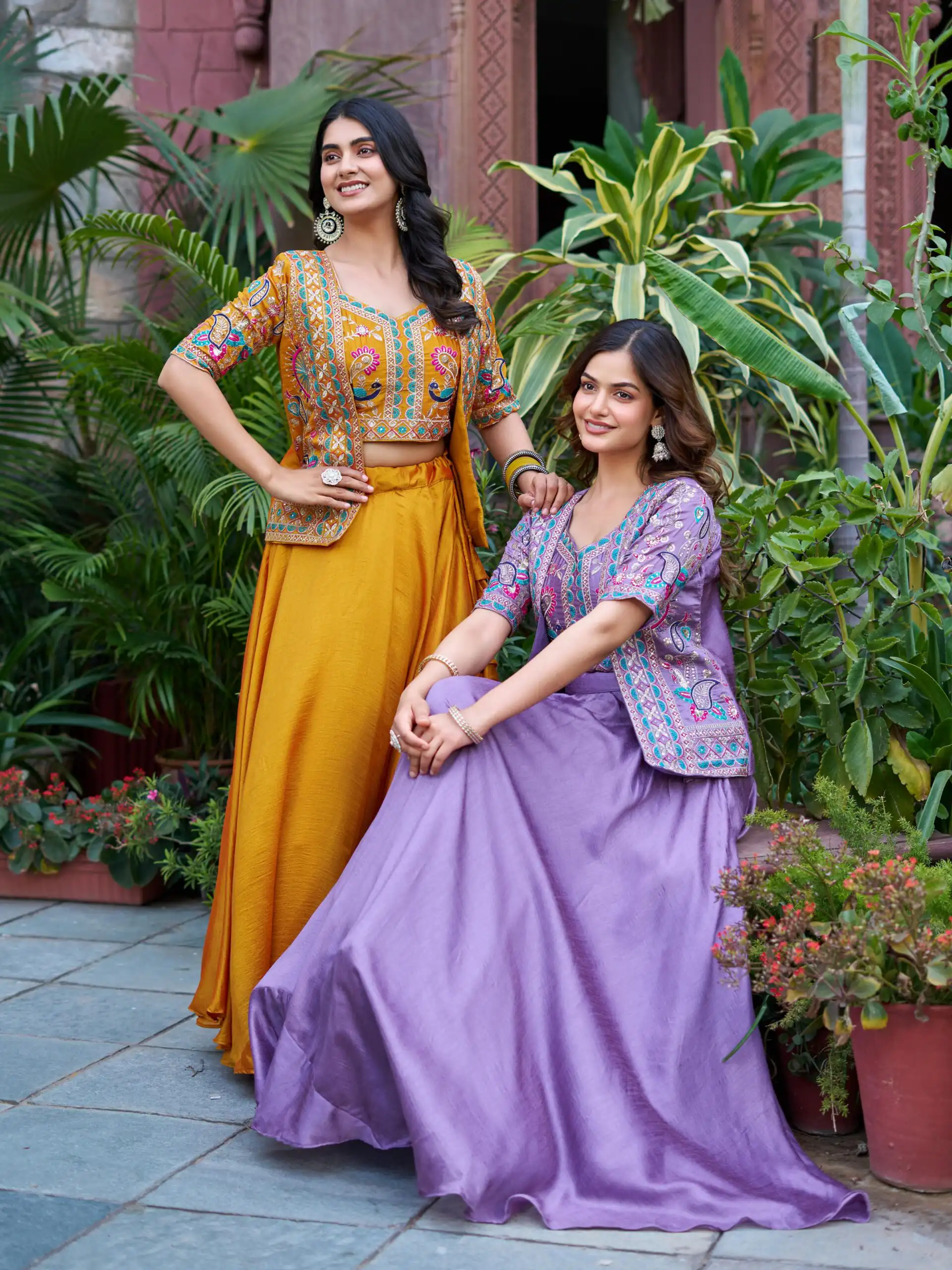 Ram 142 Mustered Vichitra Lehenga Choli with Embroidery Work & Thread Embroidery. Introductory Price ₹2549. Delivery 4-6 Working Days. Shop now. | Lehenga, Bollywood Lehenga, Creative Lehenga, Designer Lehenga, Embroidered Lehenga, Party Wear Lehenga