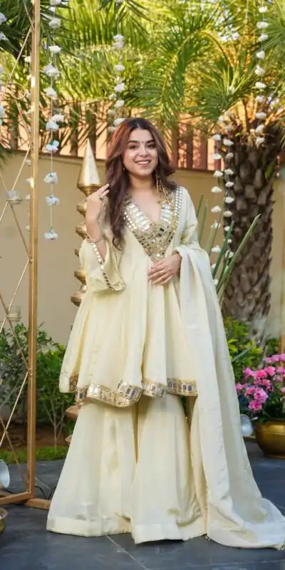 RTC 5942 Off White in Color Cosmos Mirror Work & Lace Work Salwar Suit . Special Price ₹2549. Delivery 4-6 Working Days. Shop now. | Jump Suits, Tops & Bottoms, Track Suits, Salwar suit, Casual Suits, Creative suits, Designer Suits, Palazzo Suits, Party Wear Suits, Patiala Suits, Straight Suits, Trendy Wear