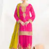 DS GULZAR 2641 Pink in Chinon Embroidery Work & Mirror Work Salwar Suit. Now at just ₹3049. Delivery 4-6 Working Days. Shop now. | Jump Suits, Tops & Bottoms, Track Suits, Salwar suit, Casual Suits, Creative suits, Designer Suits, Palazzo Suits, Party Wear Suits, Patiala Suits, Straight Suits, Trendy Wear