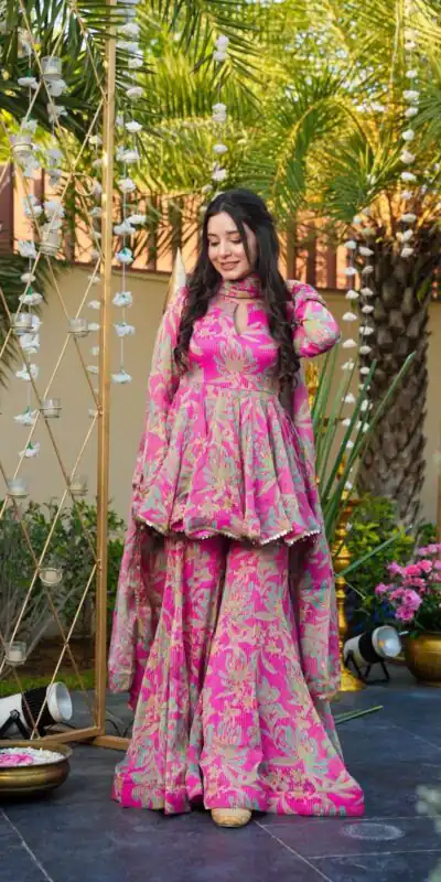 BD 1804 Pink Chinon Silk Salwar Suit Perfect for Wedding, Party, Diwali, Mehendi, Ganesh Chaturthi – . Best Price ₹2149. Delivery 4-6 Working Days. | Jump Suits, Tops & Bottoms, Track Suits, Salwar suit, Casual Suits, Creative suits, Designer Suits, Palazzo Suits, Party Wear Suits, Patiala Suits, Straight Suits, Trendy Wear