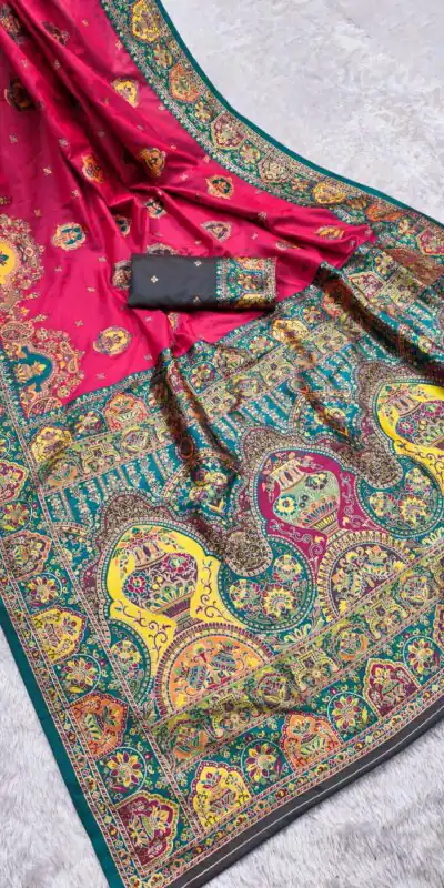 MB 56 Pink in Color Paithani Silk Lace Border & Lace Work Saree . Special Price ₹2399. Delivery 4-6 Working Days. Shop now. | Sarees, Bollywood Sarees, Creative Sarees, Designer Sarees, Embroidered Sarees, Ethnic Saree, Modern Digital sarees, Party Wear Sarees